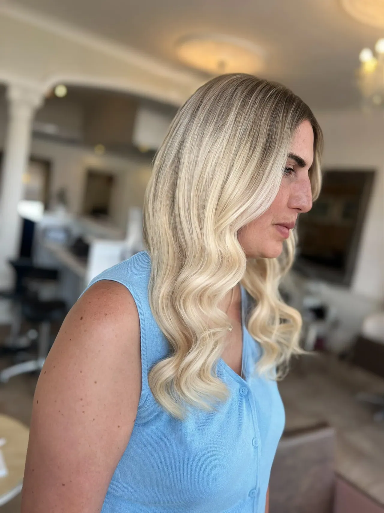Hair extensions at Esther Alexander near Epsom